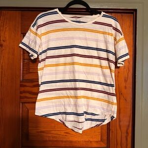 Madewell Striped Short Sleeve T-Shirt